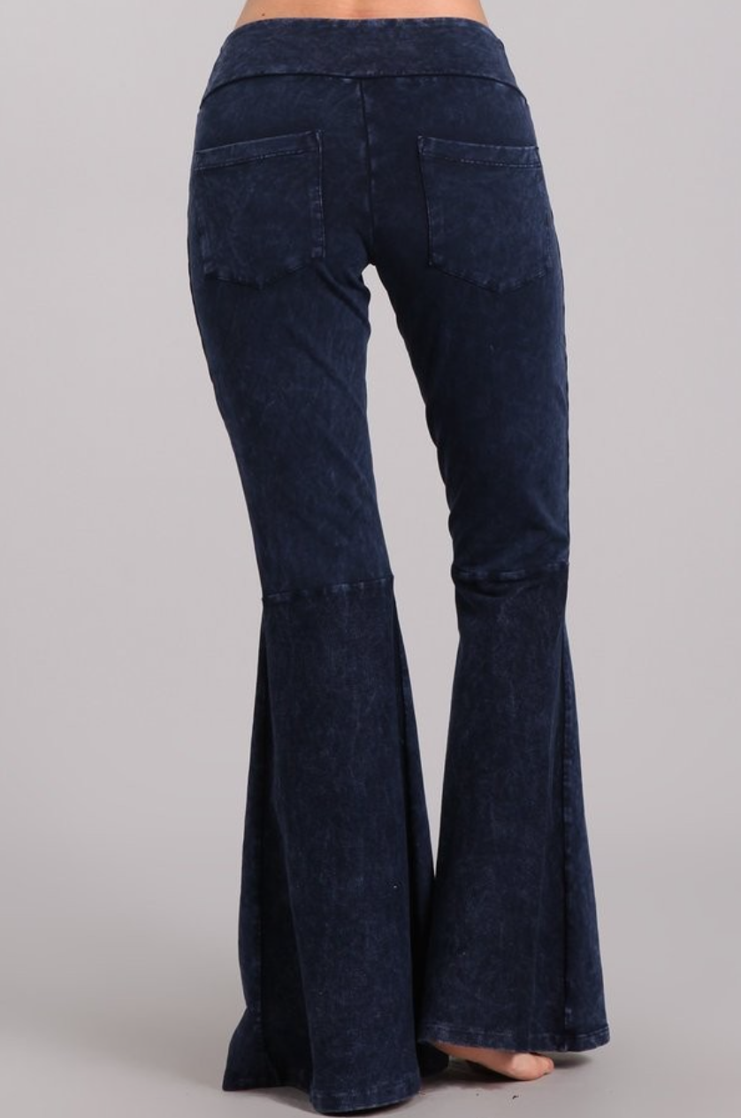 •FARRAH• cotton blend bell bottoms