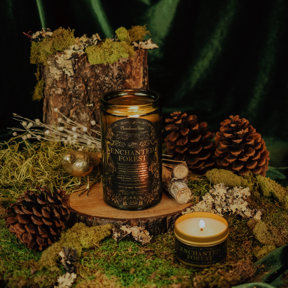 •ENCHANTED FOREST• soy wax candle (various sizes)