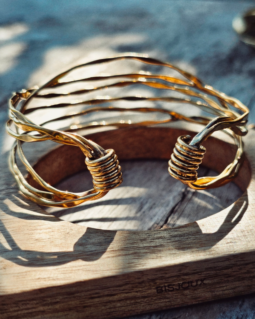 •VINES• brass bracelet