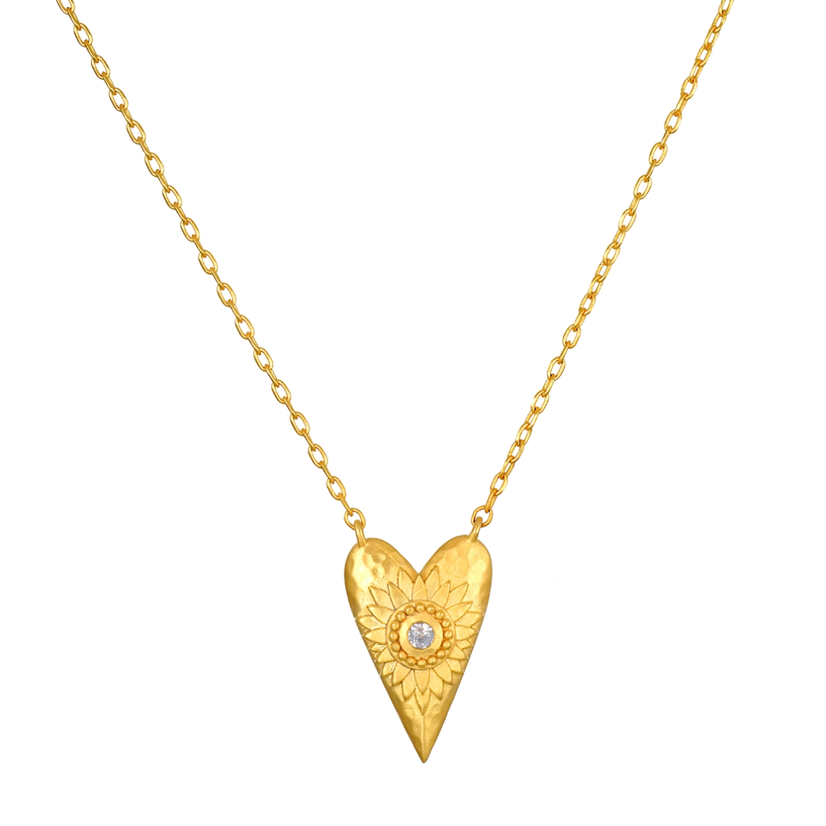 •INFINITELY LOVED• topaz + gold necklace (16"-19" long)