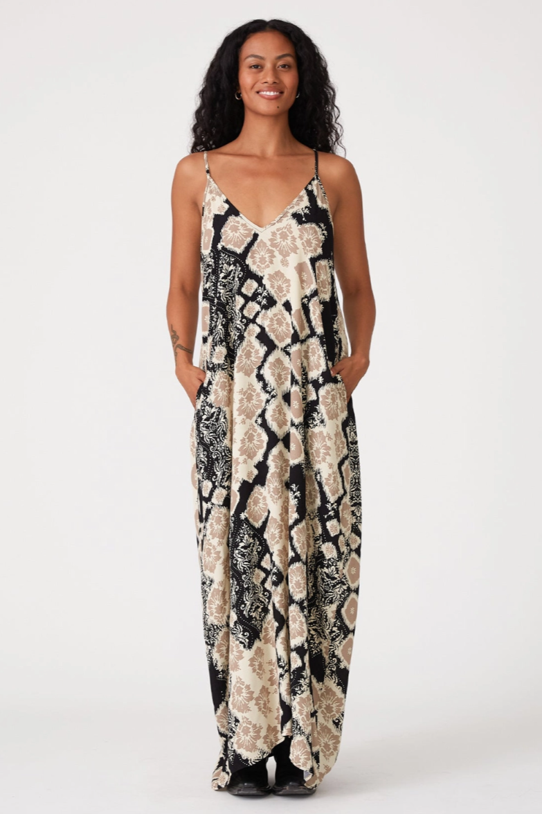 •SELMA• relaxed fit maxi dress