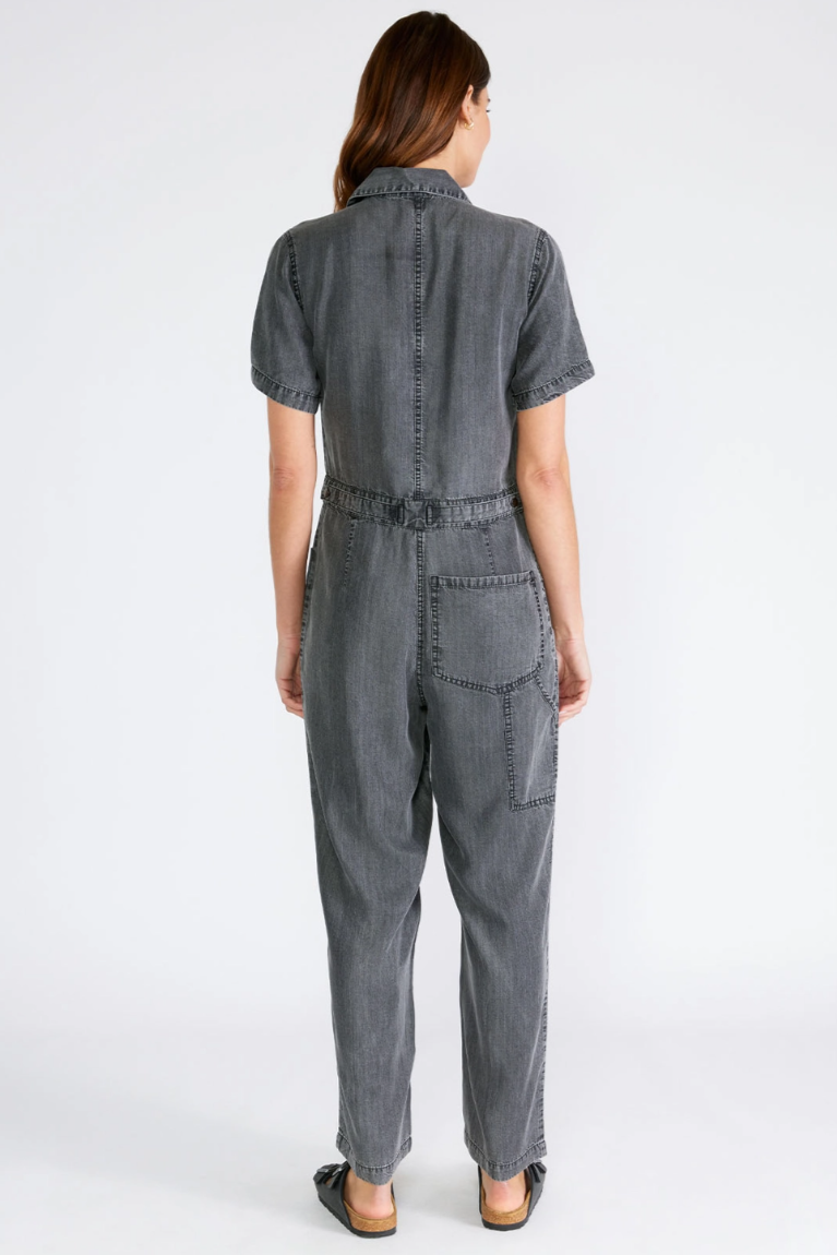 •MYER• collared utility jumpsuit