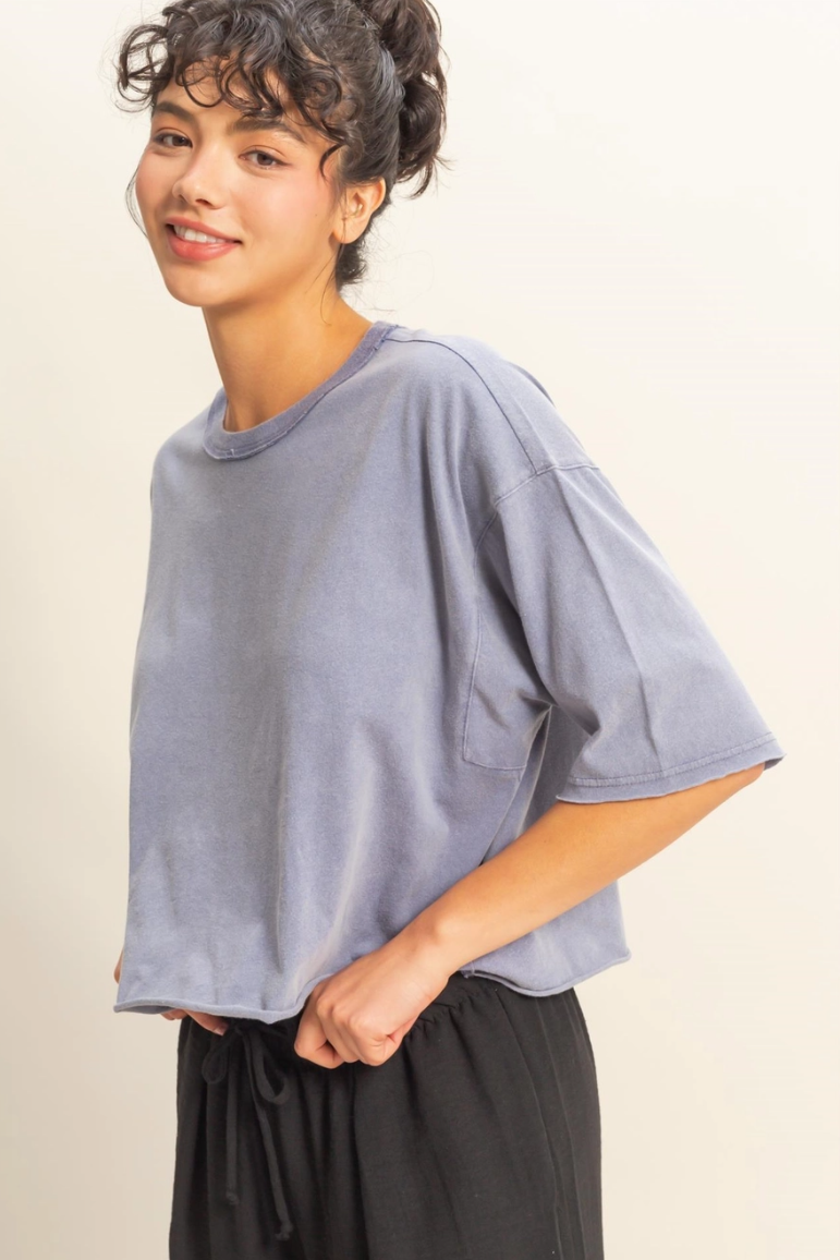 •BROOKLYN• drop shoulder relaxed fit tee