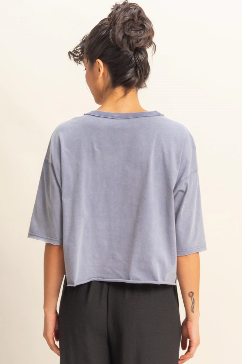 •BROOKLYN• drop shoulder relaxed fit tee