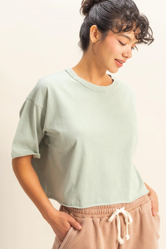 •BROOKLYN• drop shoulder relaxed fit tee