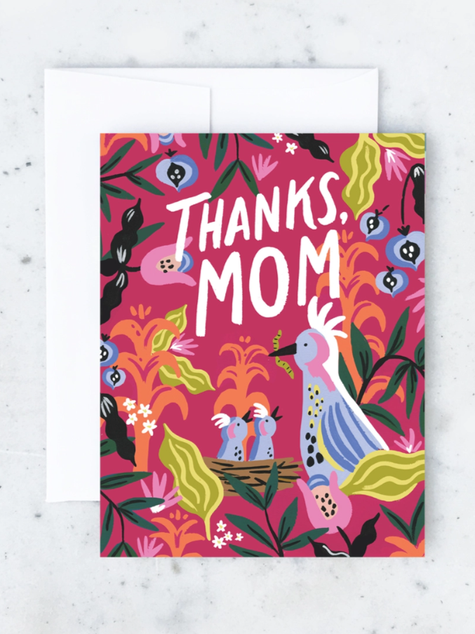 •BIRD FAMILY• mom card