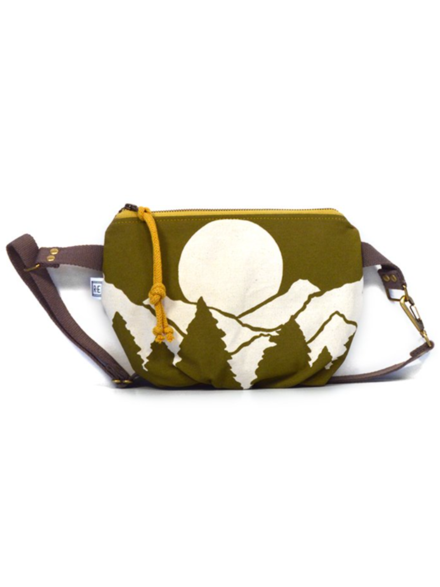 •FESTIVAL PACK - VISTA• waxed canvas fanny/crossbody