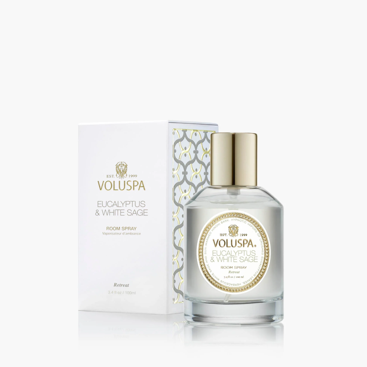 •EUCALYPTUS & WHITE SAGE• fragrance
