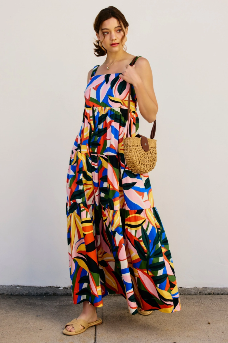 •BONITA• cotton maxi dress