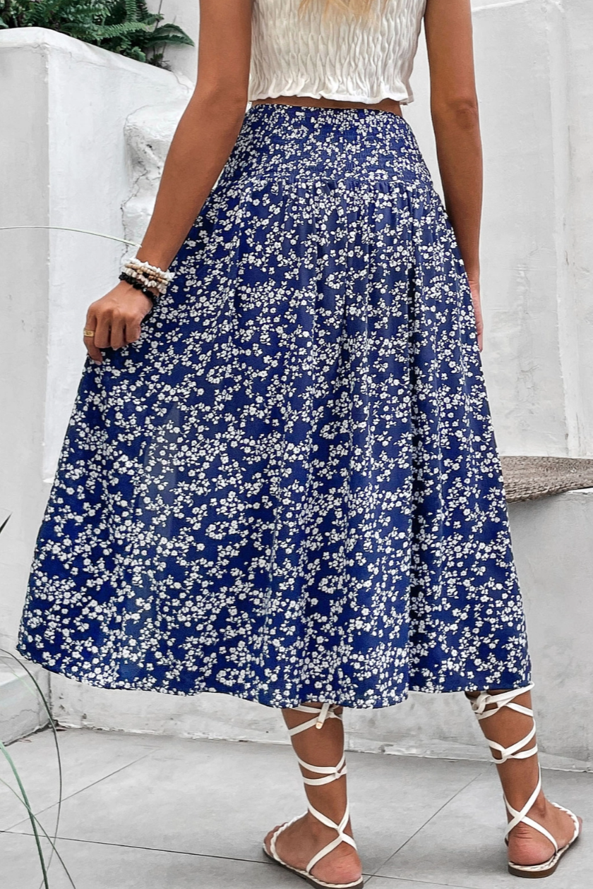 •DELILAH• ditsy midi skirt