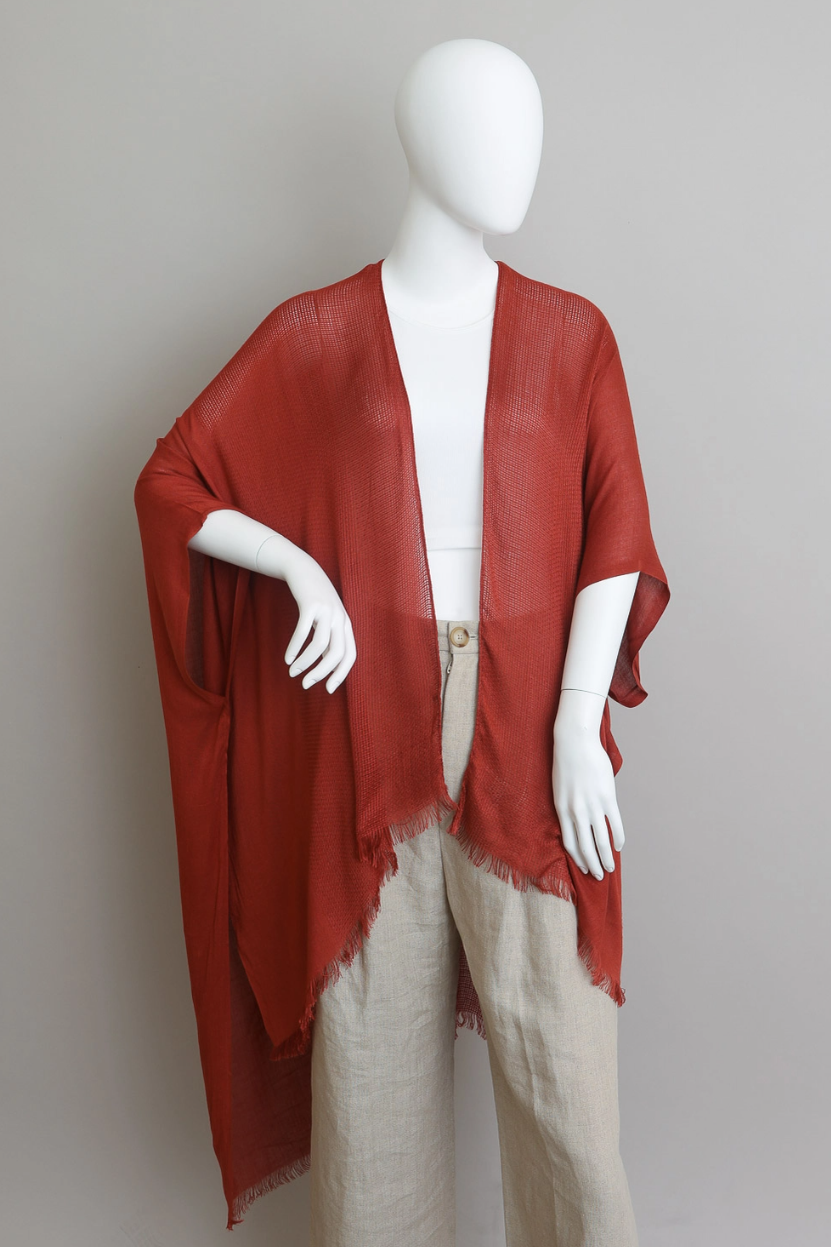 •BRISA• raw edge cardi