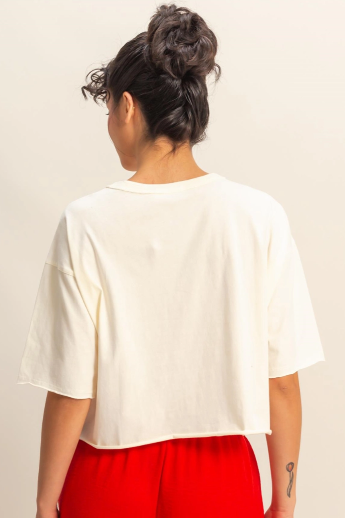 •BROOKLYN• drop shoulder relaxed fit tee