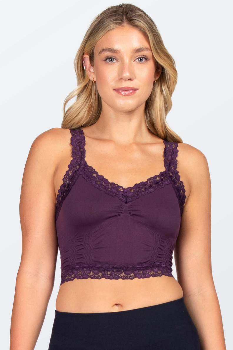 •LIZZY• cropped corset cami (USA)