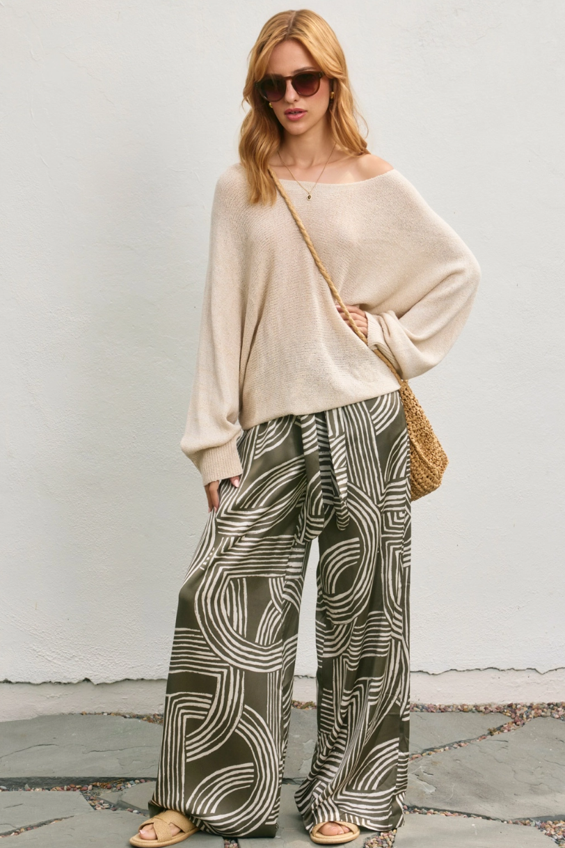 •ESCHER• wide leg pants