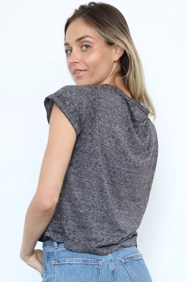 •SCOUT• mineral washed slub tee