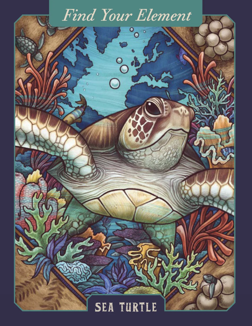 •THE ILLUSTRATED BESTIARY• oracle deck