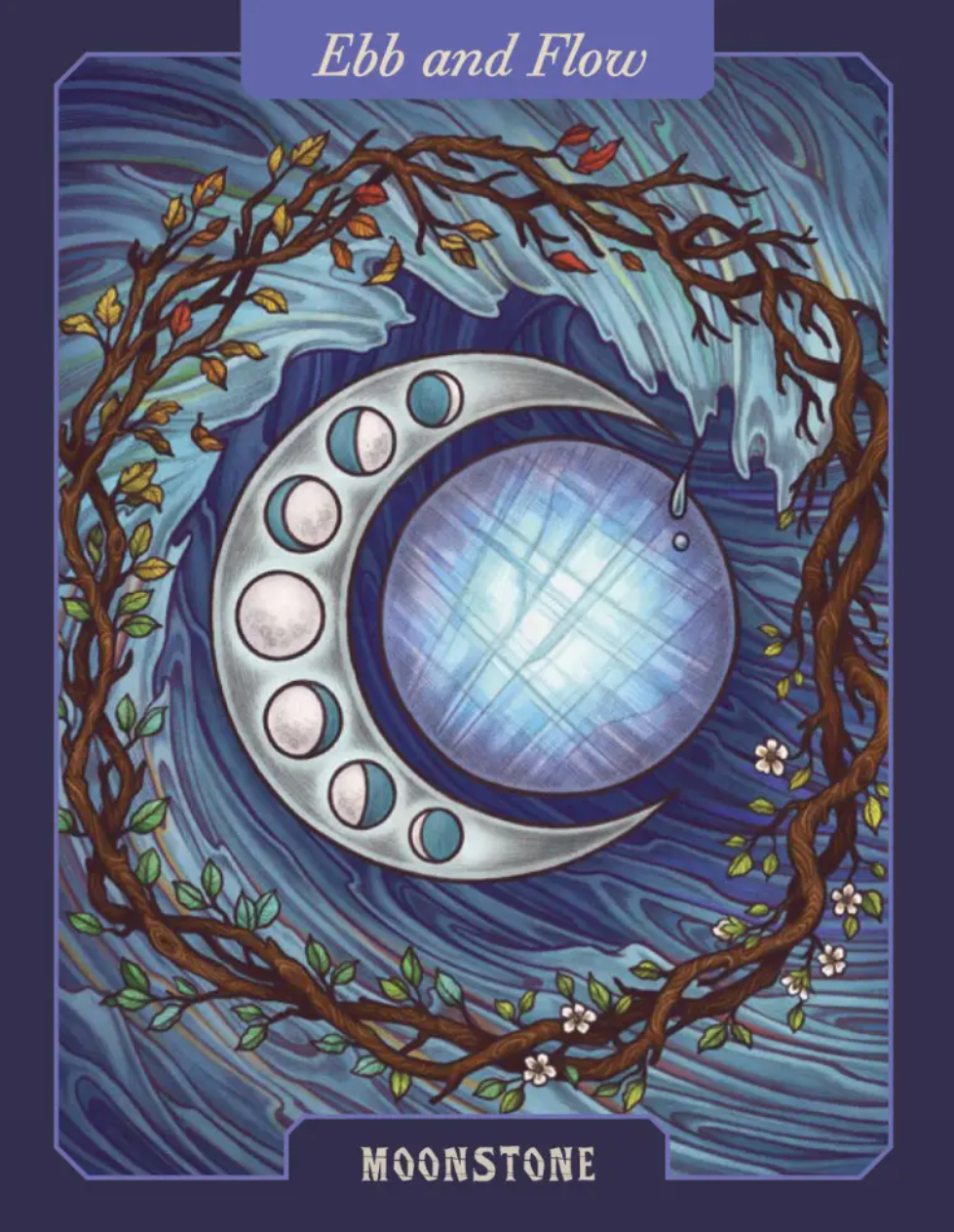 •THE ILLUSTRATED CRYSTALLARY• oracle deck