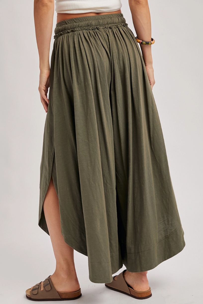 •WILLOW• flowy wide leg tulip pants
