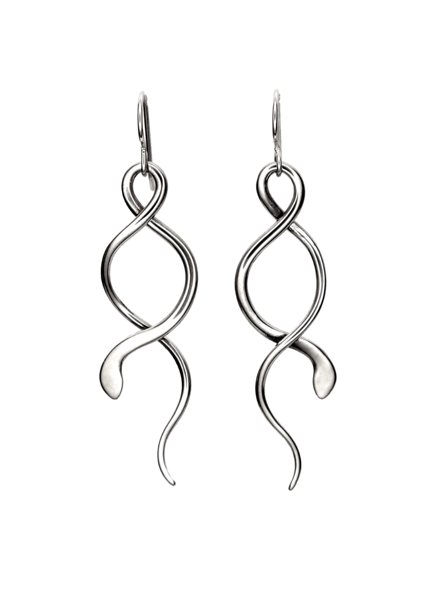 •ASP• silver dangle earrings