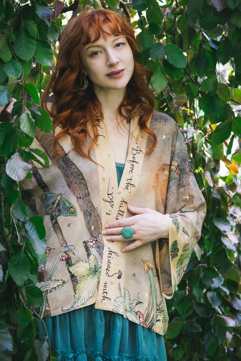 •LOVELIGHT• cropped bamboo cardigan