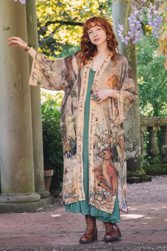 •LOVELIGHT• duster style bamboo cardigan