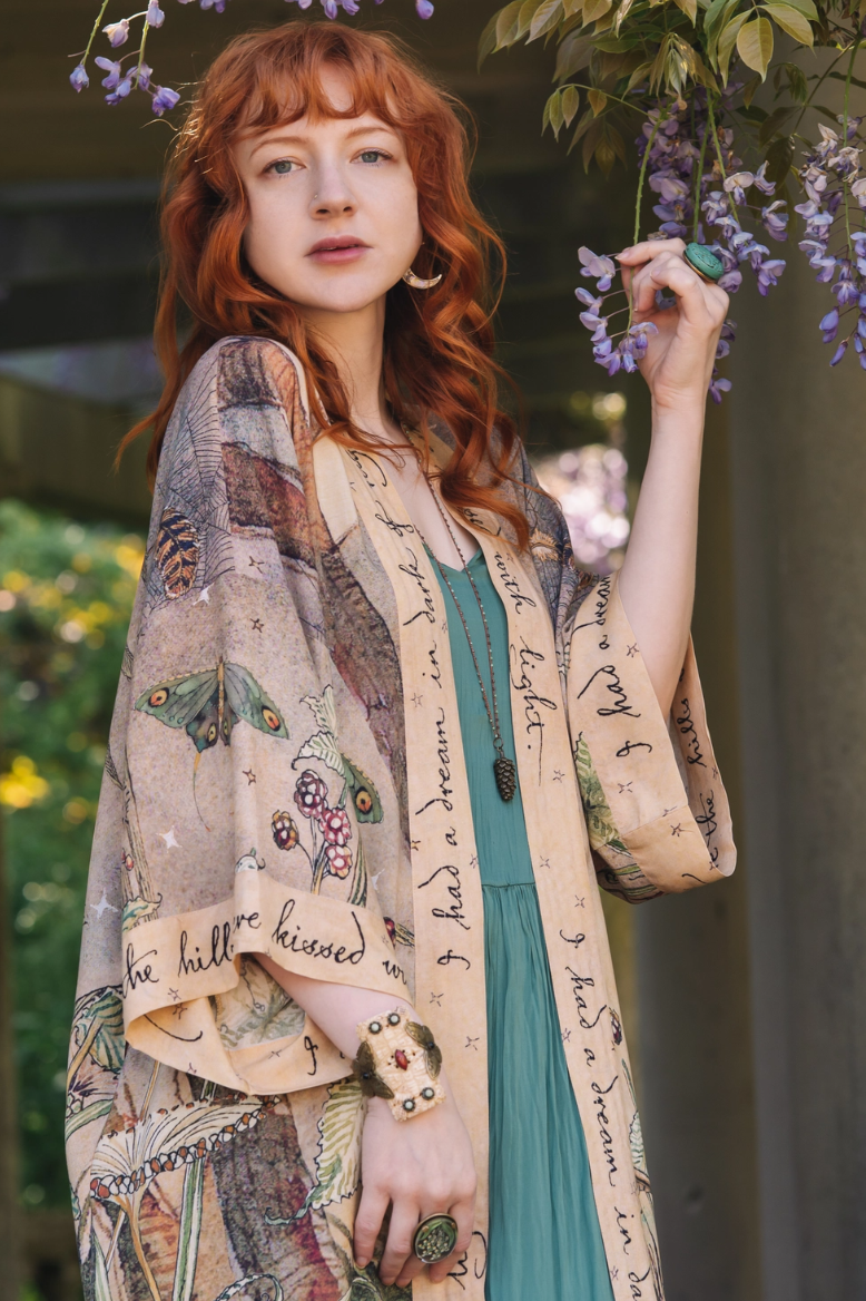 •LOVELIGHT• duster style bamboo cardigan