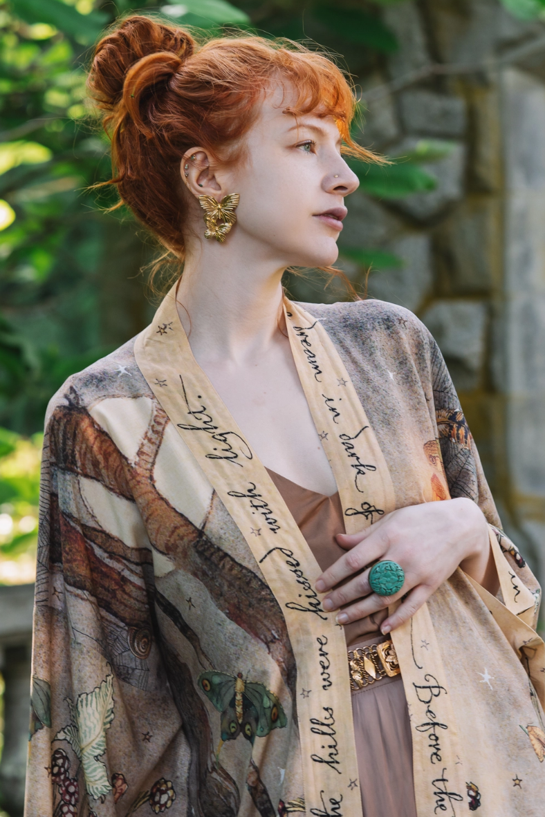 •LOVELIGHT• duster style bamboo cardigan