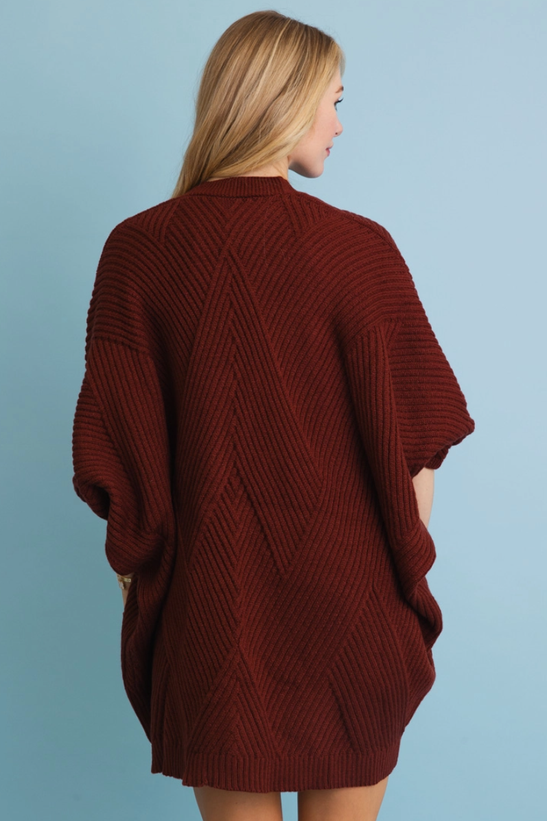 •DAVINA• ribbed knit cardigan