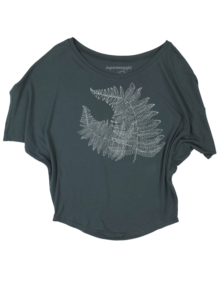 •FERNS• bamboo/cotton blend dolman top (USA)