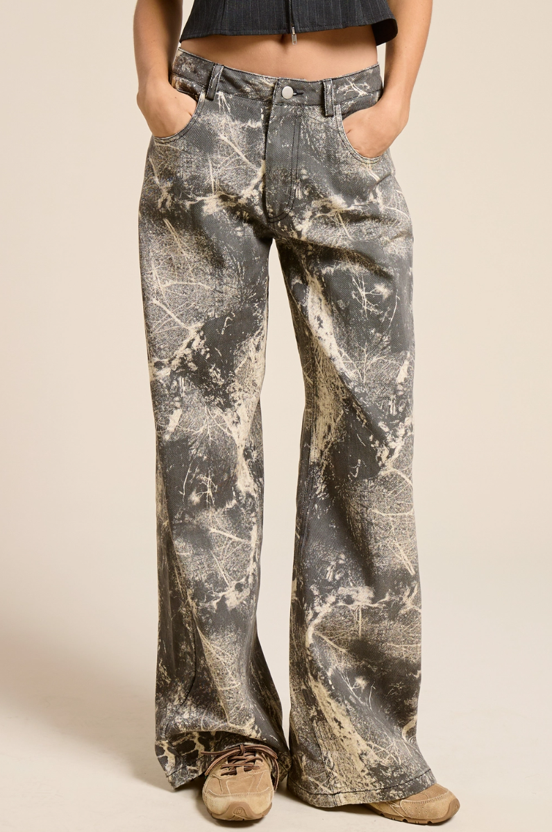 •DREW• wide leg denim pants