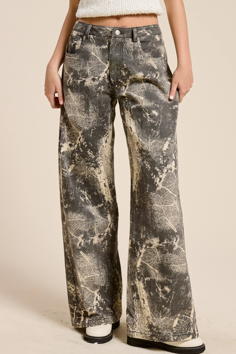 •DREW• wide leg denim pants