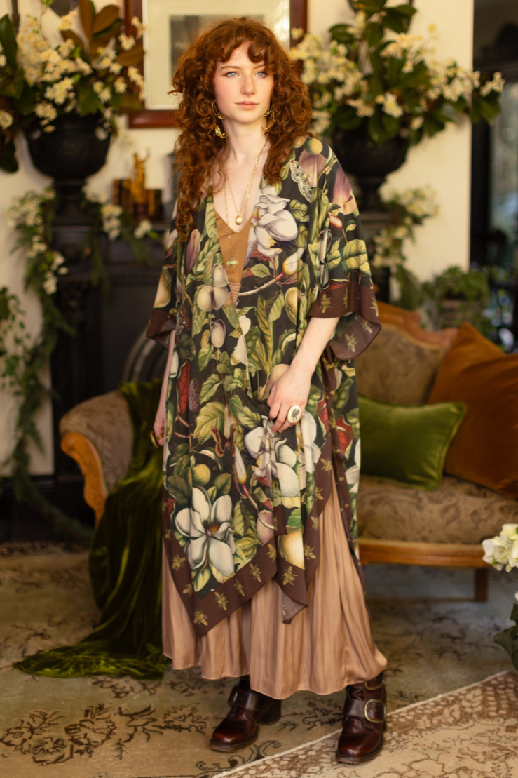 •FLEUR DE LUNE• ruana style bamboo cardigan