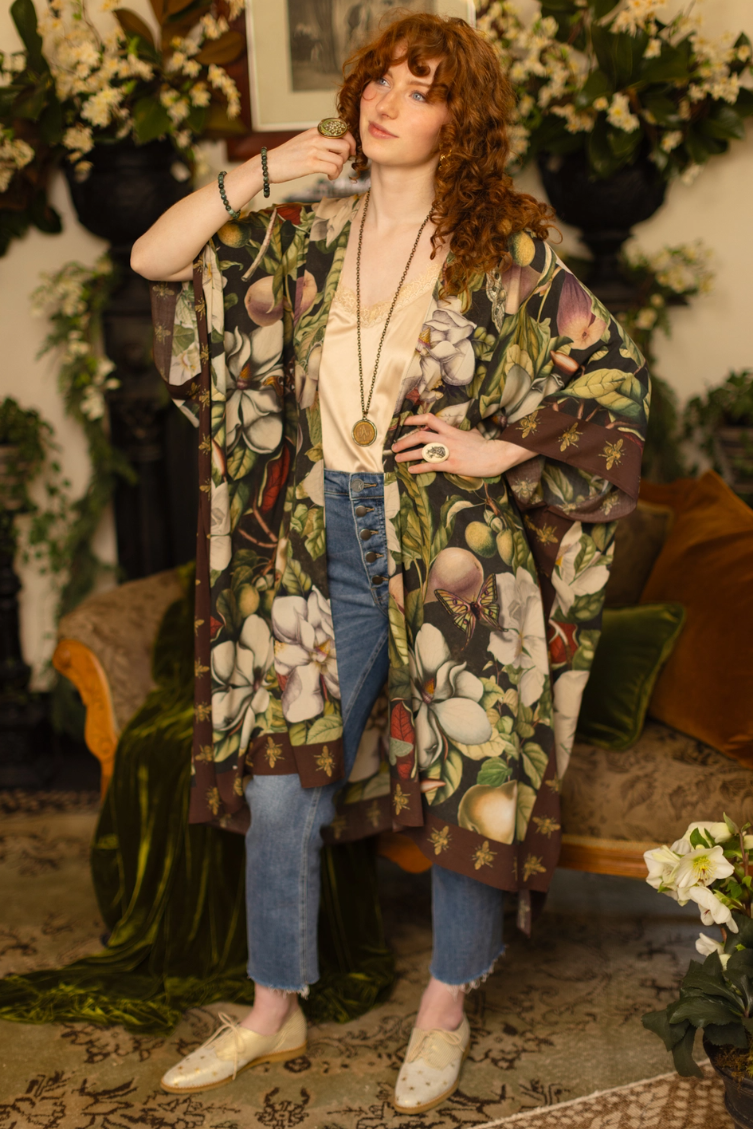 •FLEUR DE LUNE• ruana style bamboo cardigan