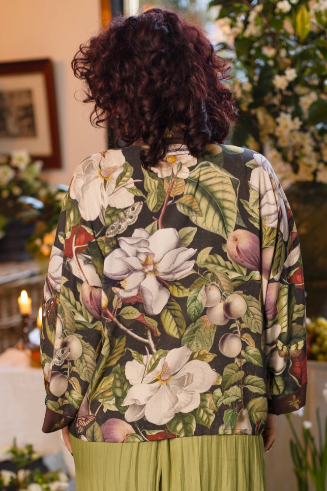 •FLEUR DE LUNE• cropped bamboo cardigan