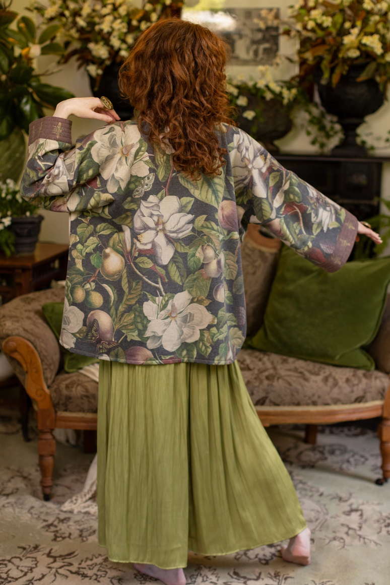 •FLEUR DE LUNE• fleece lined cottage cardigan