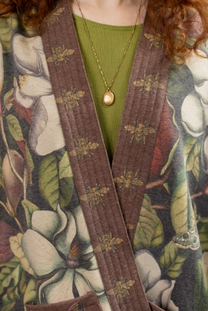 •FLEUR DE LUNE• fleece lined cottage cardigan