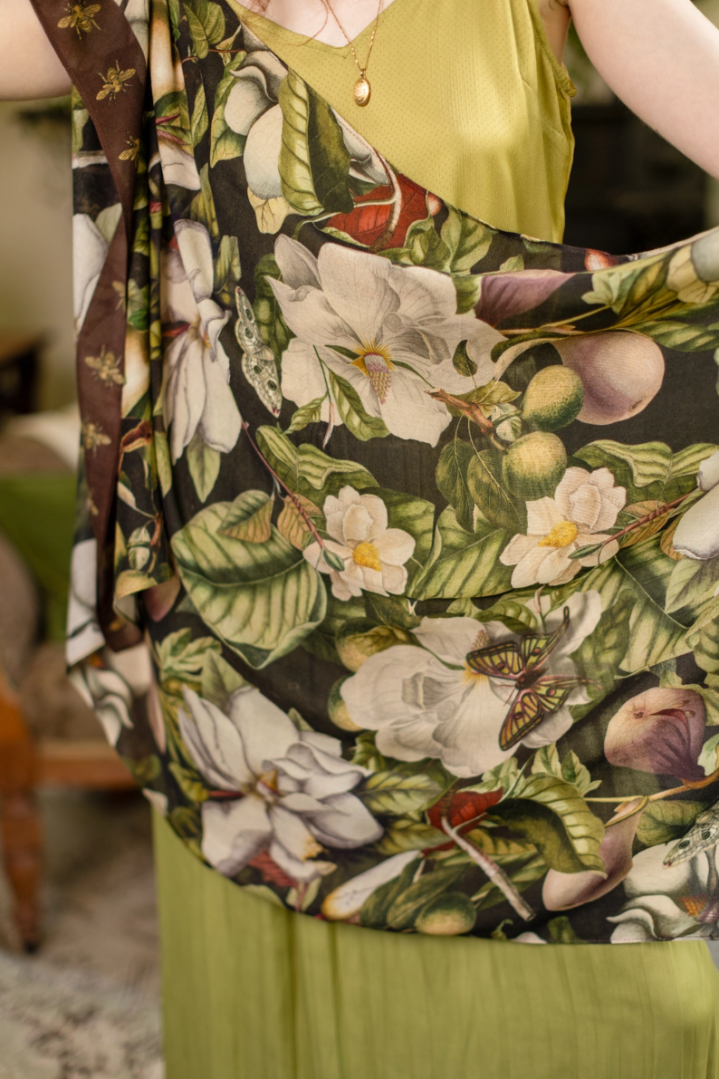 •FLEUR DE LUNE• bamboo scarf