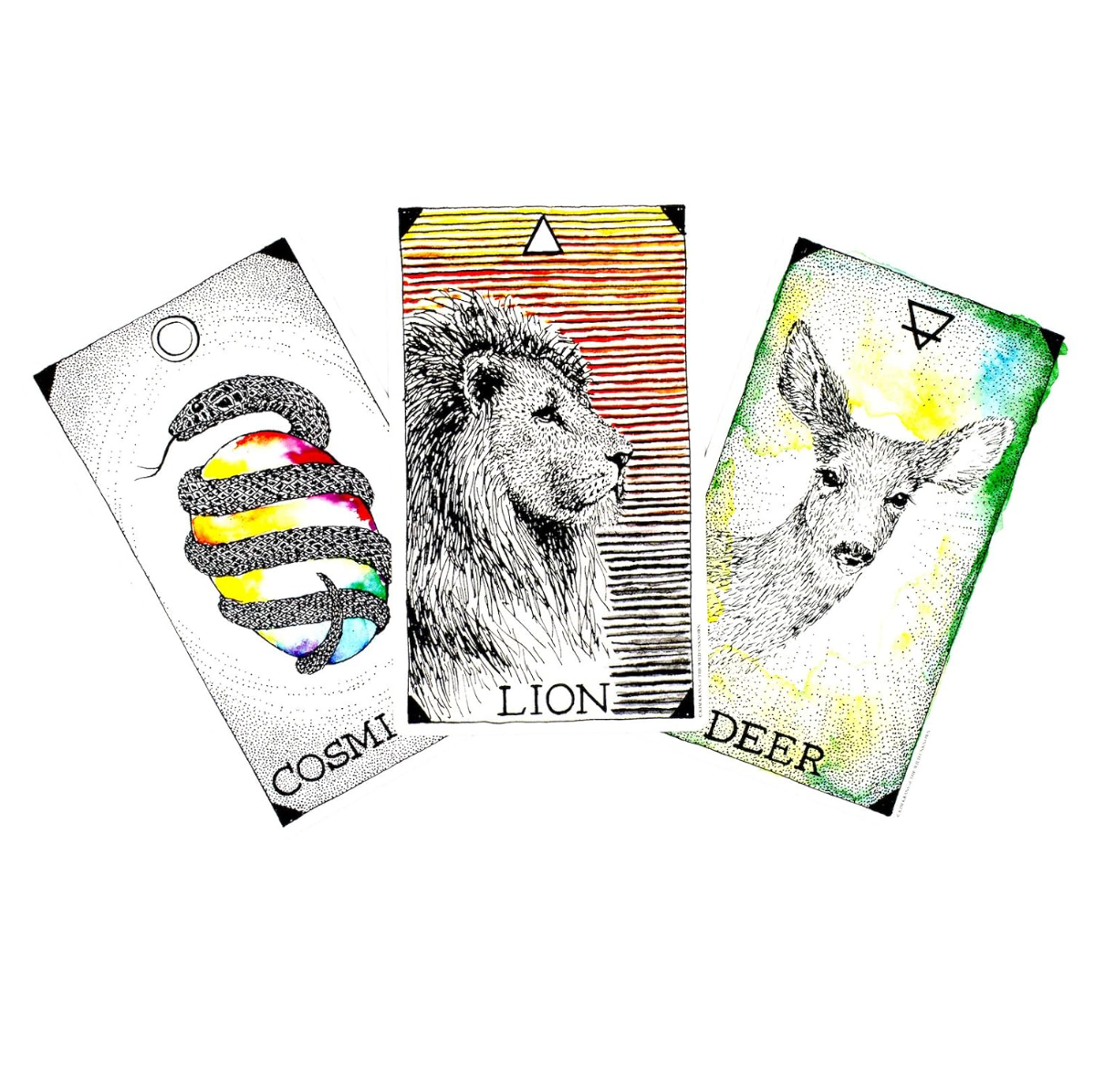 •THE WILD UNKNOWN - ANIMAL SPIRIT• full-size oracle deck