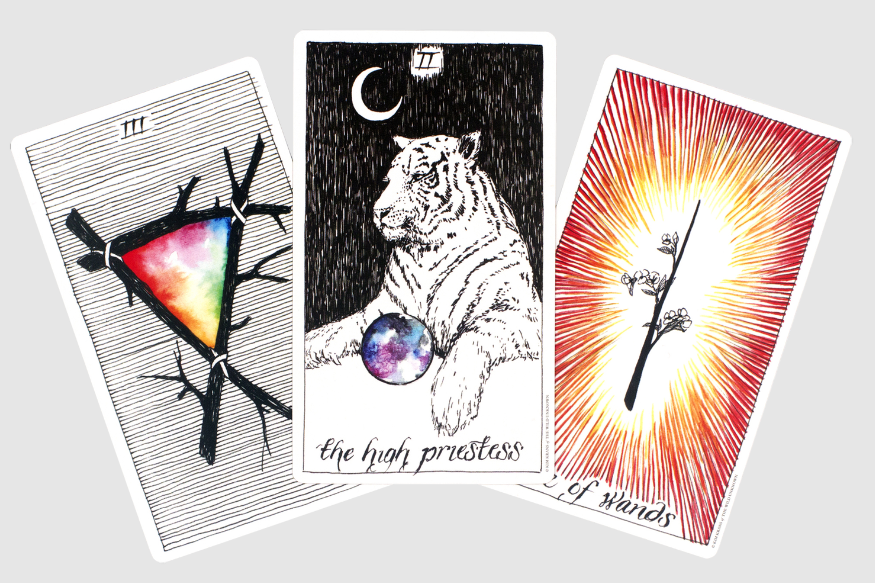 •THE WILD UNKNOWN• pocket-size tarot deck