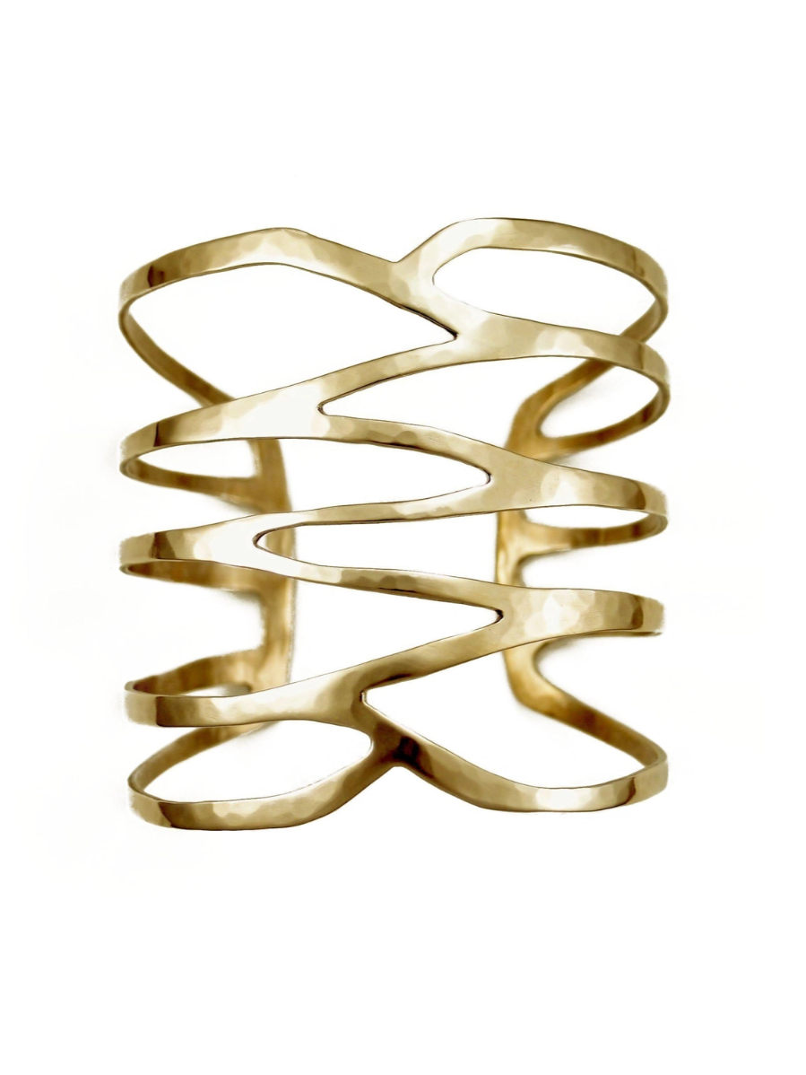 •RIVER• brass bracelet