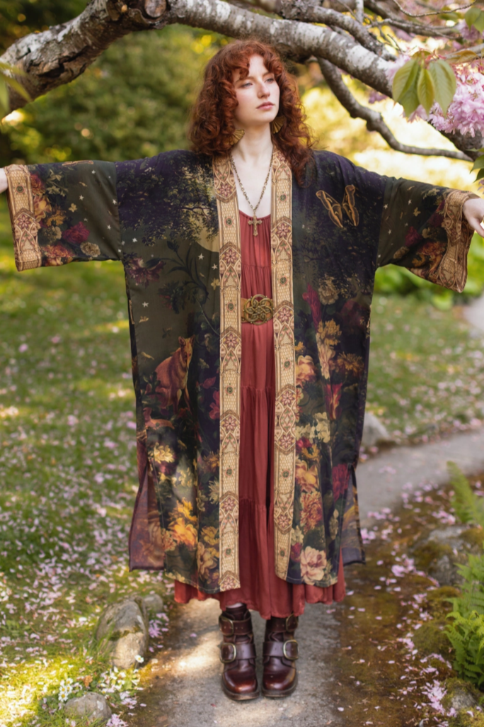 •THE MESSENGER• duster style bamboo cardigan