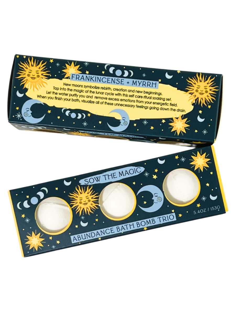 •ABUNDANCE• bath bomb trio