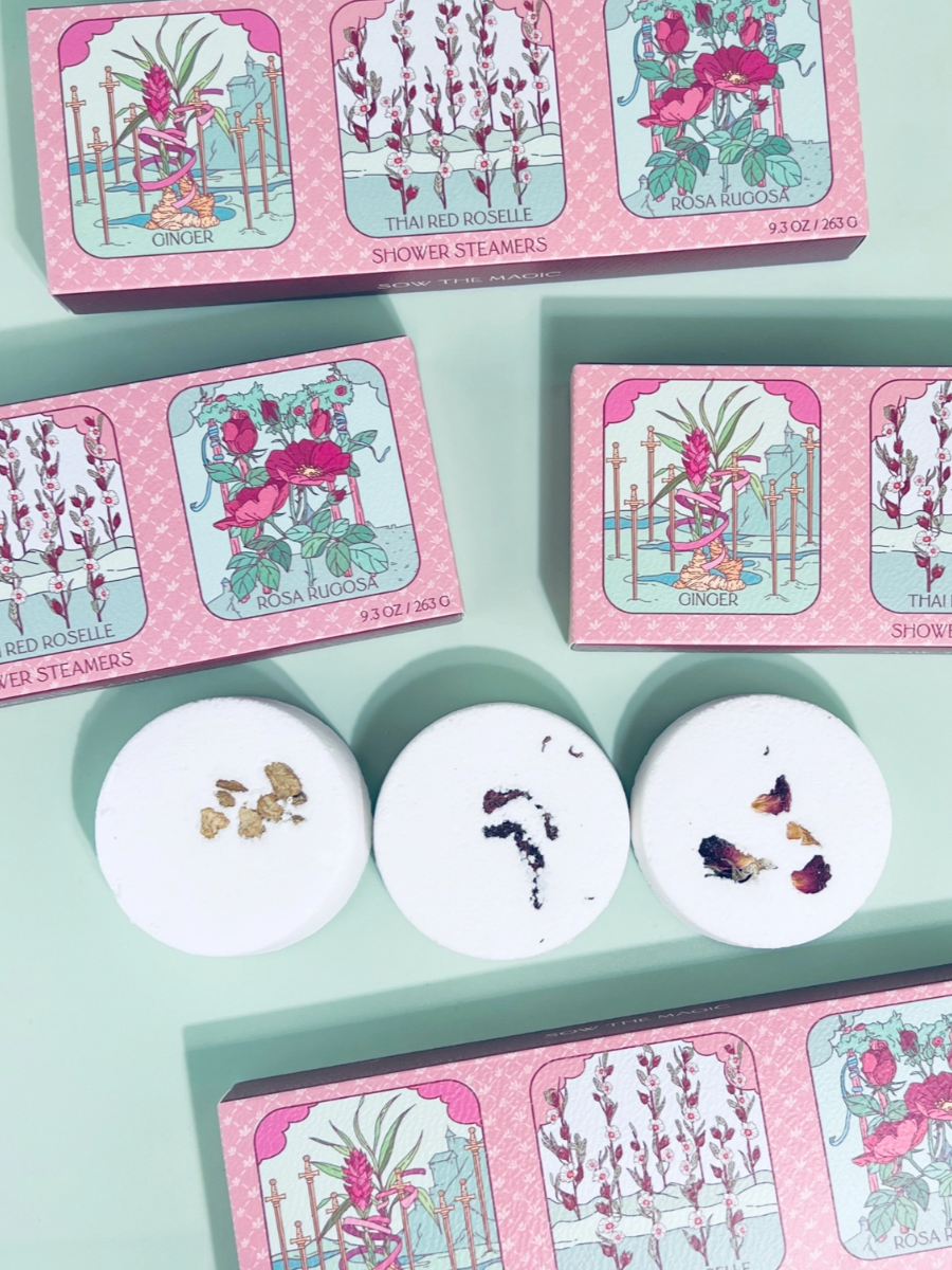 •BOTANICAL• tarot shower steamers mix pack