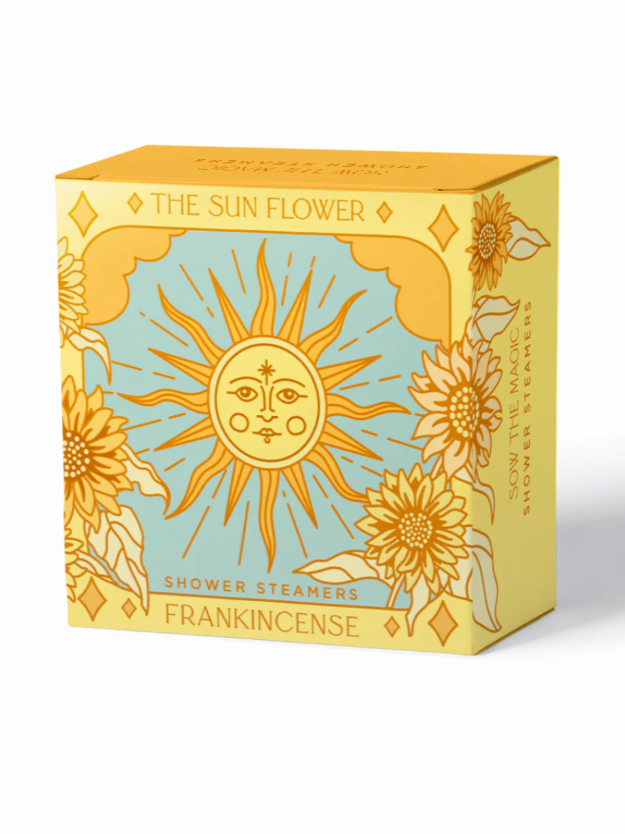•THE SUN• frankincense tarot shower steamer set
