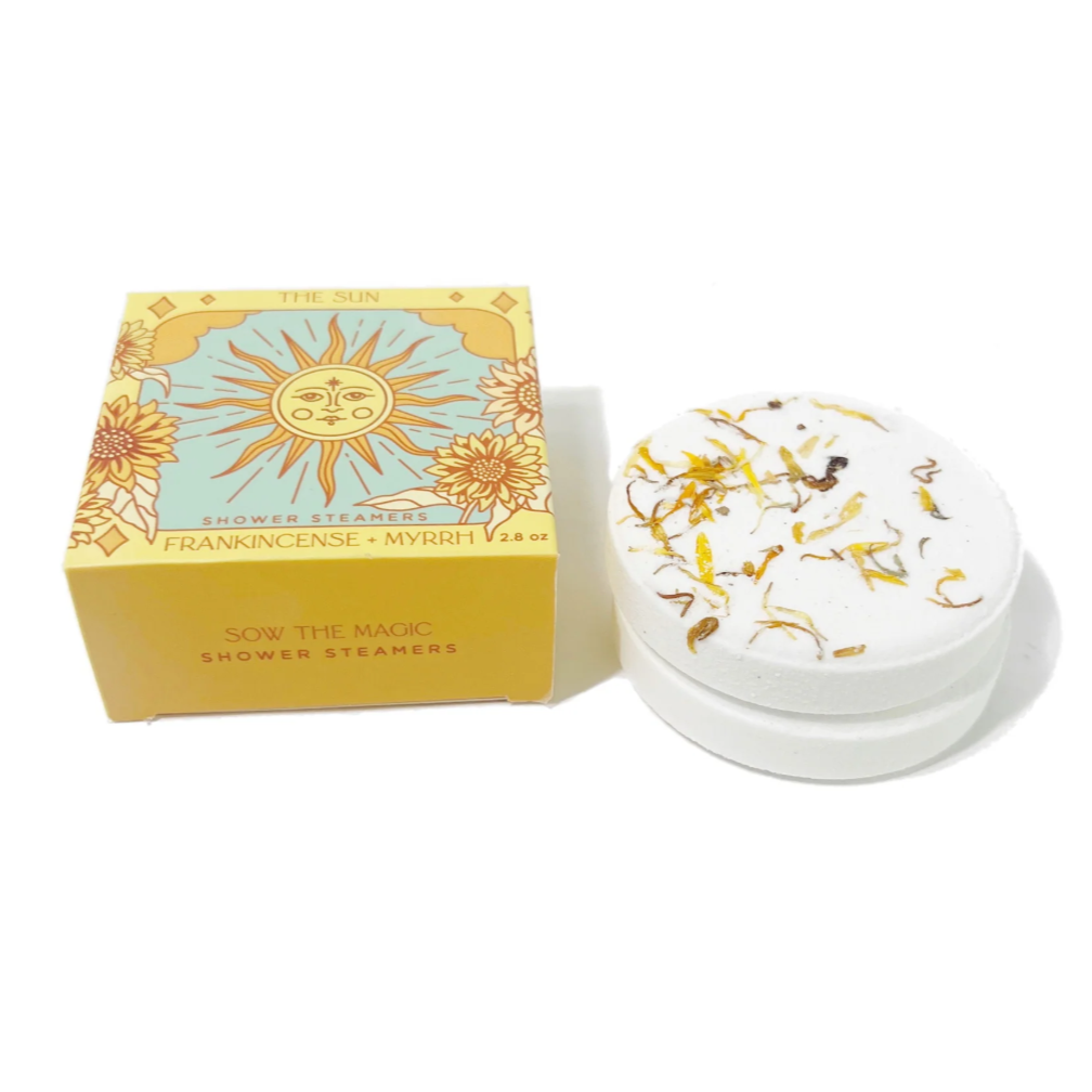 •THE SUN• frankincense tarot shower steamer set
