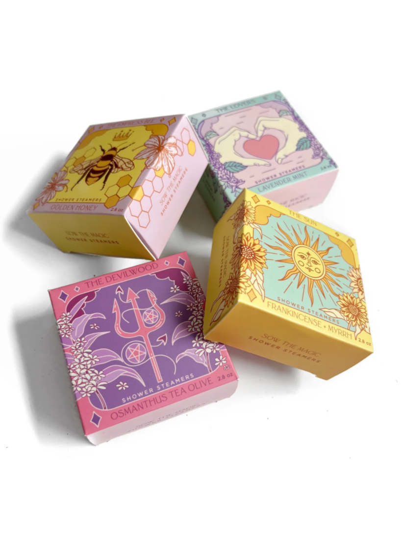 •THE EMPRESS• honey tarot shower steamer set
