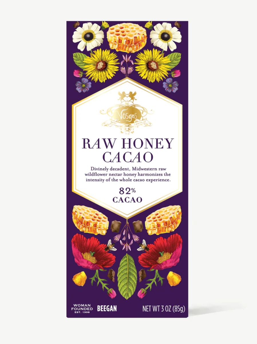 •RAW HONEY• dark chocolate bar