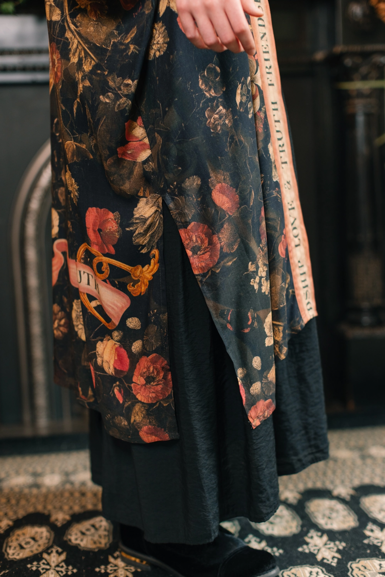 •HEART OF GOLD• duster style bamboo cardigan