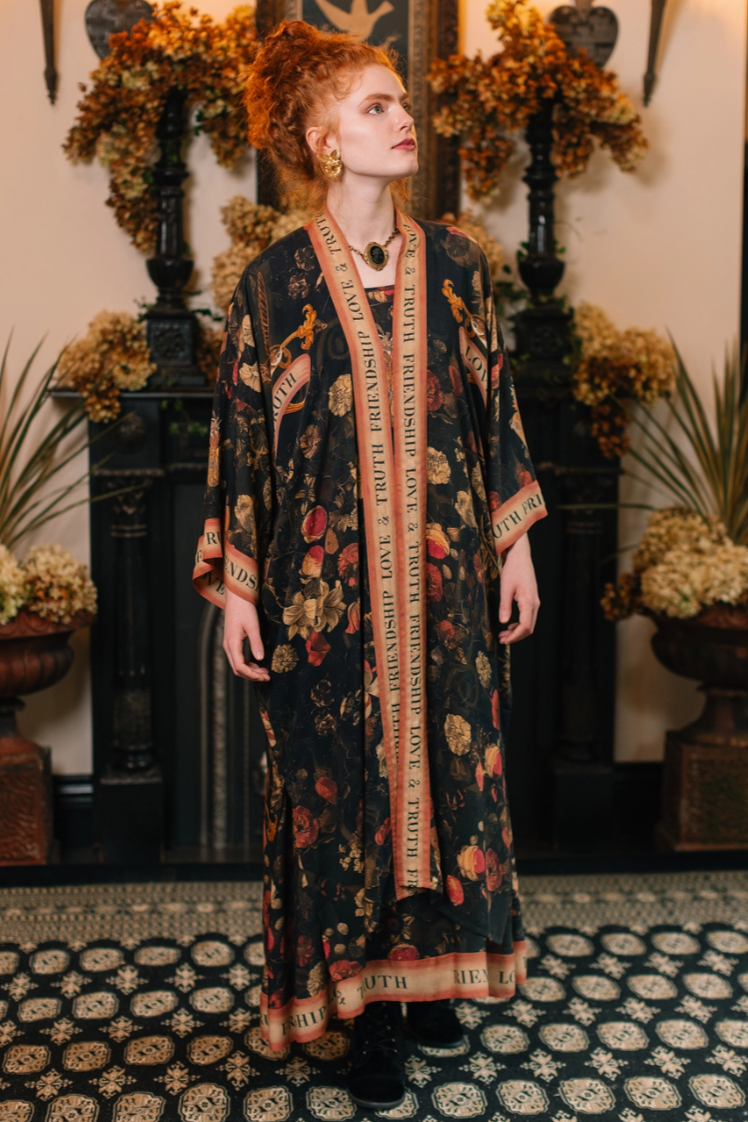 •HEART OF GOLD• duster style bamboo cardigan