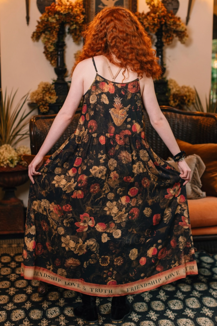 •HEART OF GOLD• reversible dress